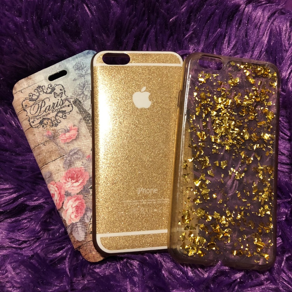 3 FOR 25 IPHONE 6 CASES!!!